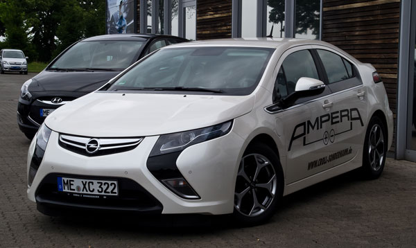 Die Verkaufszahlen des Ampera waren so gering, dass die Produktion für fünf Wochen unterbrochen wurde