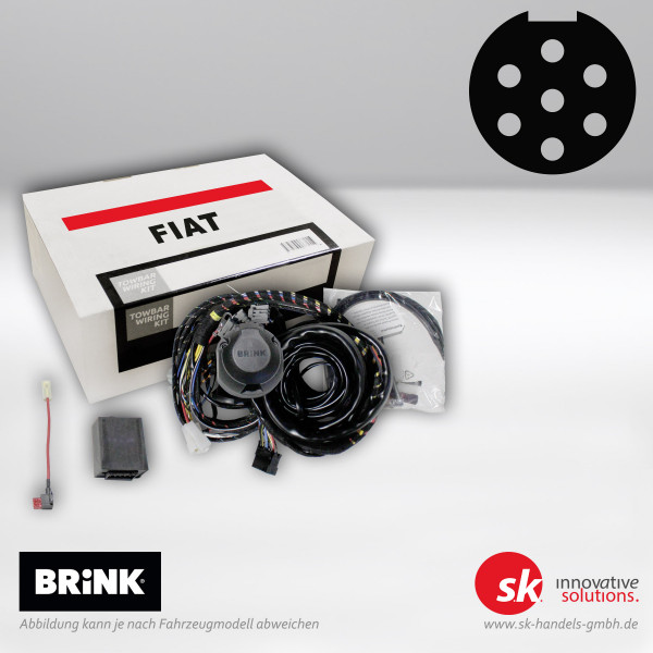 7-poliger Elektrosatz für FIAT Grande Punto (199_)