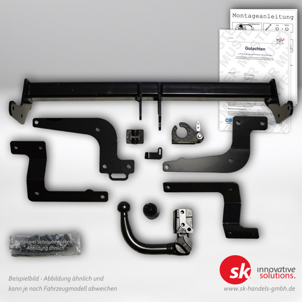 Verstärkte Anhängerkupplung, abnehmbar, für Suzuki Across